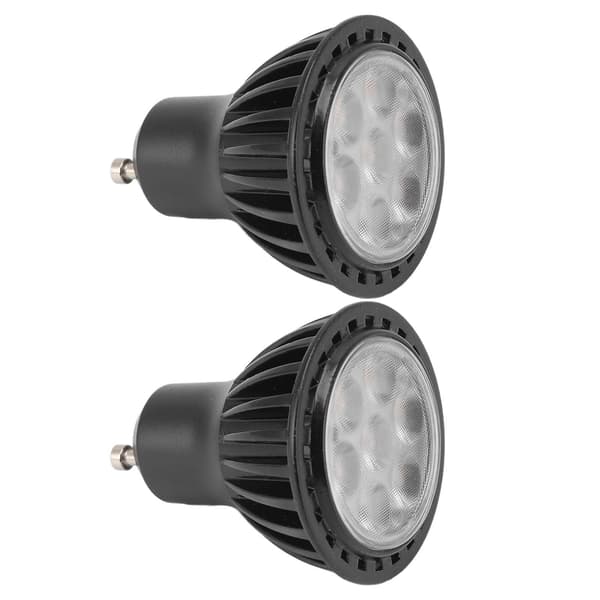 2 kpl GU10-kohdevalopolttimo 3000K 7W lämmin valo LED-polttimo tiskille 110-240V