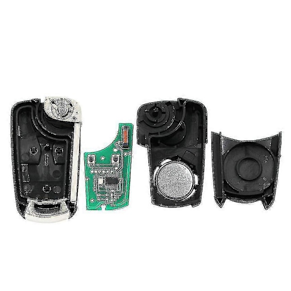 2 Knapper 433mhz Pcf7946/pcf7941 Chip Bil Fjernkontroll Nøkkel For Vauxhall Opel Astra H Zafira B 2005 2006 2007 2008 2009 2010