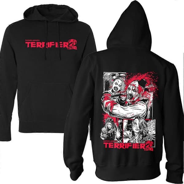 Terrifier 2 Bloody Good Pullover Hættetrøje Sweatshirt ROCKINSTONE M