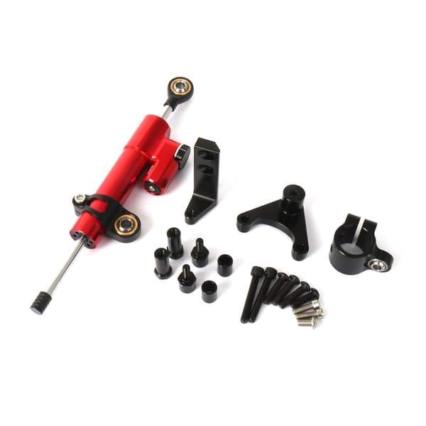 Motorcycle Accessories for Ducati HYPERMOTARD 950 SP 2016-2018 Steering Damper Stabilizer Bracket Kit Red Bl Black Bracket