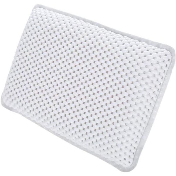 Sklisikker PVC spa-badekarpute - Skumhode- og ryggpolstring - Vanntett avslappende badematte