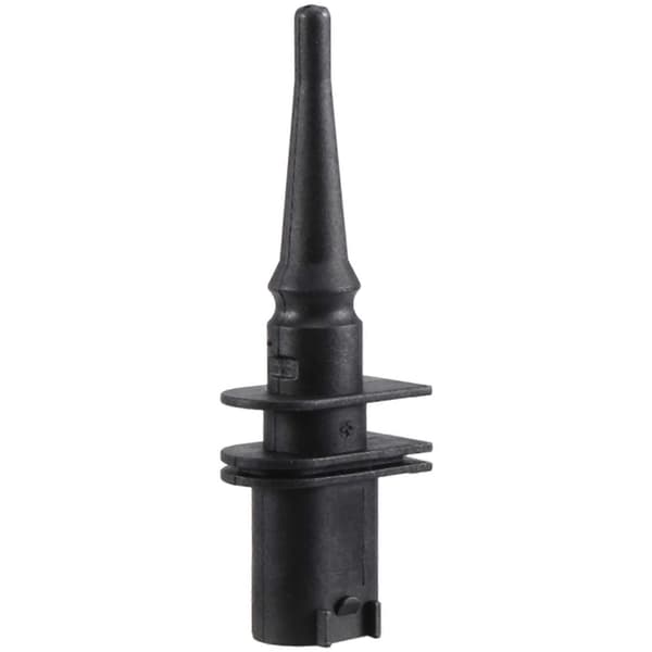 1 stk. sort udvendig billufttemperatursensor foran, bagpå, venstre, højre til BMW 1 6 7-serie E46 E90 E91 black