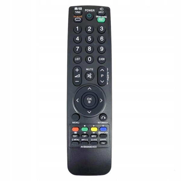 Ersättande universal för LG TV-fjärrkontroll 19LD320 22LH200