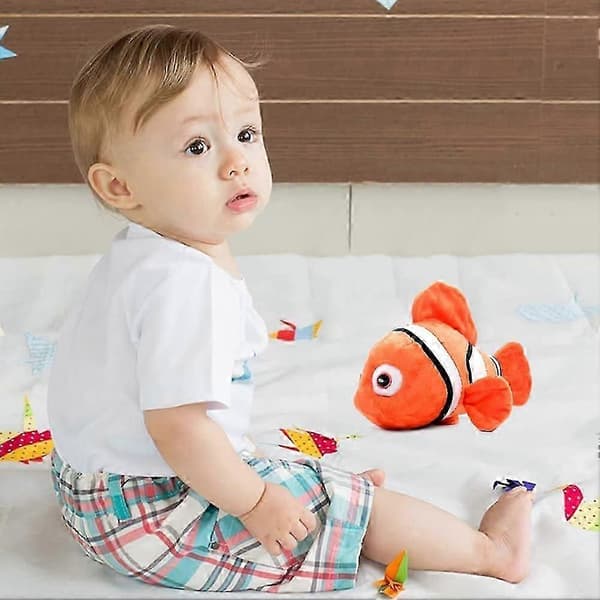 Pixar 35 cm Nemo Plysdyr - Føj Nemo til din samling, Ultrablødt Stort Plysdyr