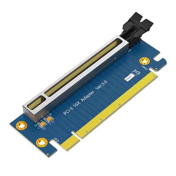 PCIe Riser Card PCI-Express 3.0 16x Riser Card, PCI Express 3.0 16X 90 graders højhastigheds Riser Card til 2U server