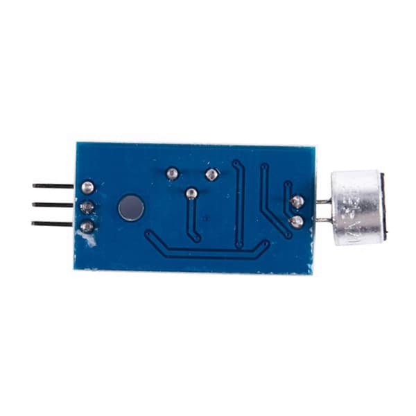 2X 3.3V/3.5V LM393 Mikrofonforsterker Lydsensor MIC Stemmemodul for Arduino Blue