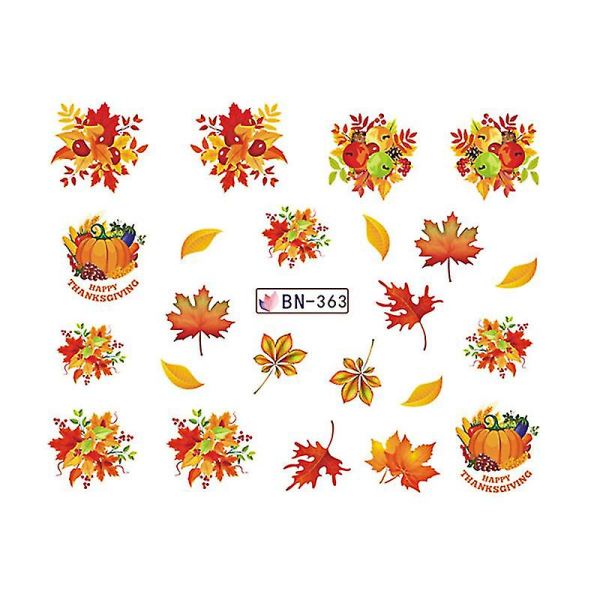 5 ark Manikyr Stickers Maple Leaf