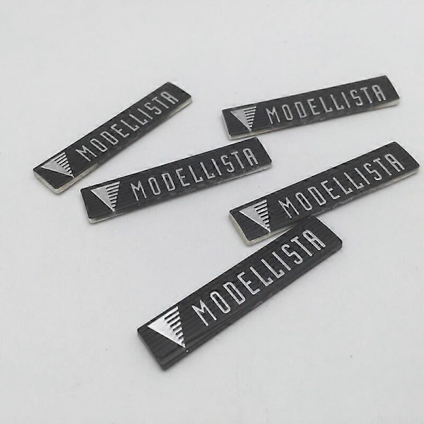 1kpl 3D MODELLISTA auton etulippa pieni merkki Grilliritilä Lokasuoja sivu takaluukku Badge Emblem Sticker Tarrat muotoilu auto Tarvikkeet