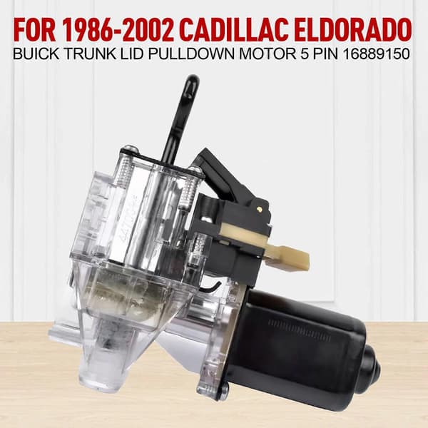 Bagagerumslåg Pulldown Motor 5 Pin Kompatibel med 1986-2002 Cadillac Eldorado & Buick