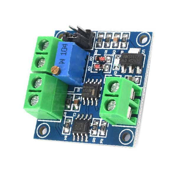 Spænding til PWM-konvertermodul 0-5V 0-10V til 0-100% PWM justerbart strømmodul Multicolor
