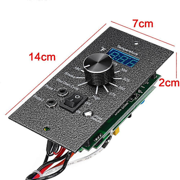 Traeger Grills nyt Pillegrill Temperaturregulator PID-programmeret Temperaturkontrol Tr039, Trac039-F 120V controller A
