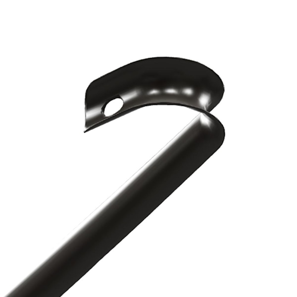 2-pack - Skohorn i metall - Extra långa - 80 cm Svarta Black 2-Pack