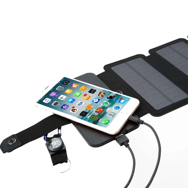 Practical Solar Survival Power Bank Charger 6 Paneler