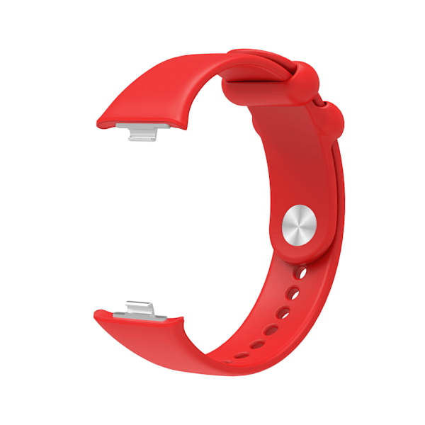 Muodikas pehmeä TPU-ranneke Redmi Watch 4 -älykellolle, ranneke Xiaomi Mi Band 8 Pro -älykelloon, Bralet-ranneke, kellon ranneke, urheilutarvikkeet Red Para redmi reloj 4