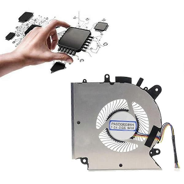 CPU GPU køleventilator til MSI Katana GF66 GF76 12UG 12UE 12UD 12UC udskiftningskølepladeventilator