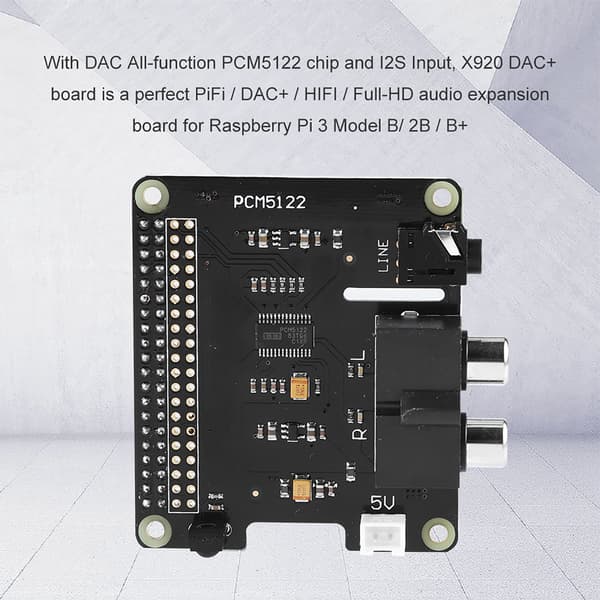 Raspberry Pi -laajennuskortti Raspberry Pi 3 Model B / 2B / B+ / A+ / Raspberry Pi Zero W -malleille