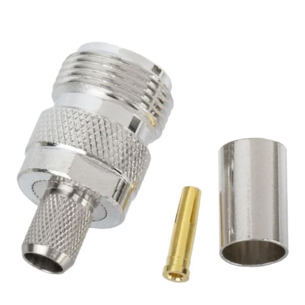 20x N-typ pressantennkontakter -5 presskontakt 5D-FD LMR300