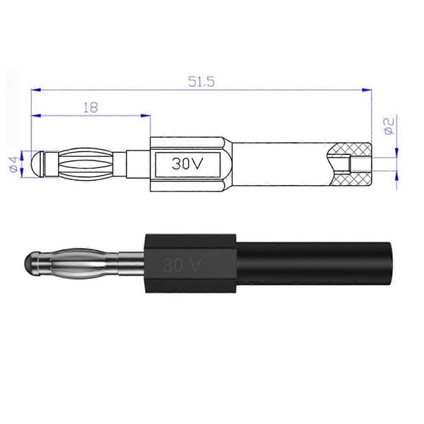 Power Test Kit Threading Probe Insulated Wire Threading Clamp Kit B