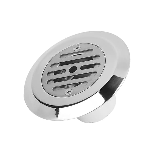 Rostfritt Stål Poolavlopp Justerbart Vattenflöde Golvavlopp Poolvattenavlopp för Pool Vatteninlopp Utlopp Dränering 10,2x5,6cm