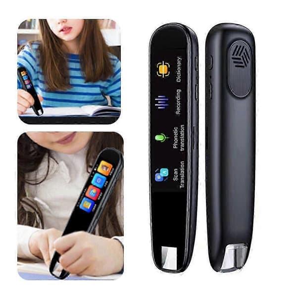 116 Sprog Oversættelse Scanning Læse Pen Scanner Oversætter Black