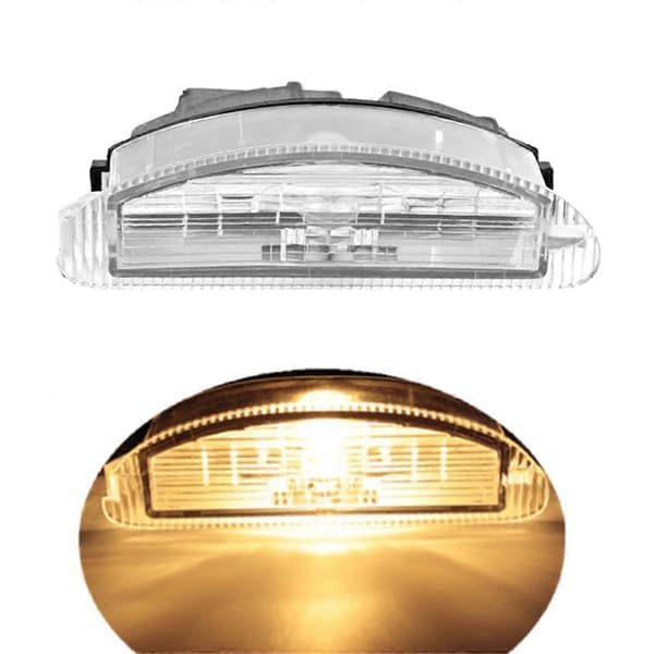 Bil LED Bagnummerpladelys 7700410754 til II 1998-2005 Biltilbehør As Shown