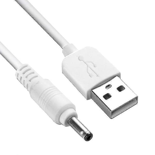 USB til DC 5V ladekabel erstatning for Foreo Luna/Luna 2/Mini/Mini 2/Go/Luxe ansiktsrenser USB laderledning 100cm