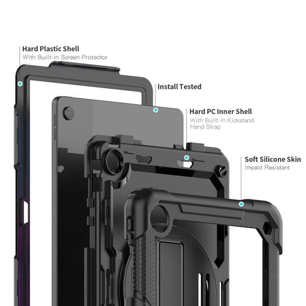 Tech-Protect Lenovo Tab M10 10.1 3:e generation skal Solid 360 390
