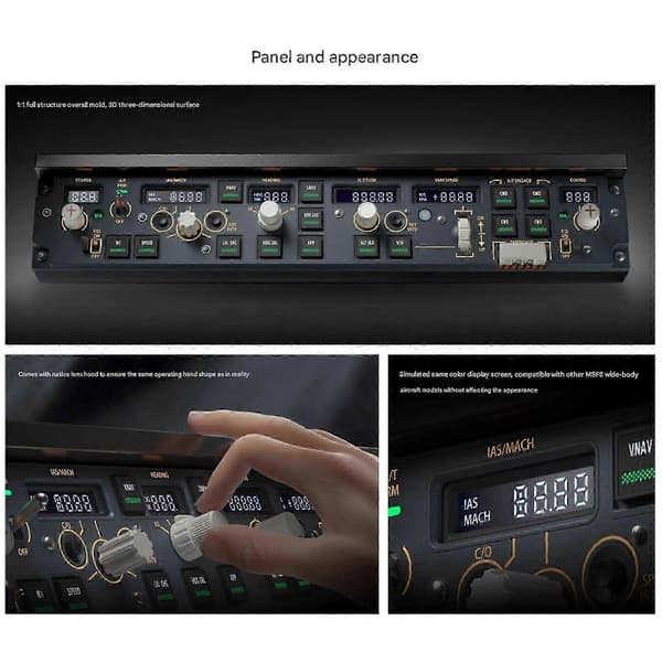 WINWING PAP3 Flight Simplayer MCP Kontrolpanel Simulator TIL PMDG 737/ZIBO iFkT