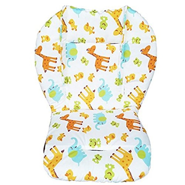 Setetrekk for barnestol, dyremotiv, pustende Red giraffe