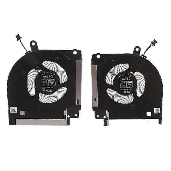 Notebook CPU GPU Blæser DC12V Køleblæsere til Alienware X17 R1- R2 09DNWT 0X63JW CPU GPU