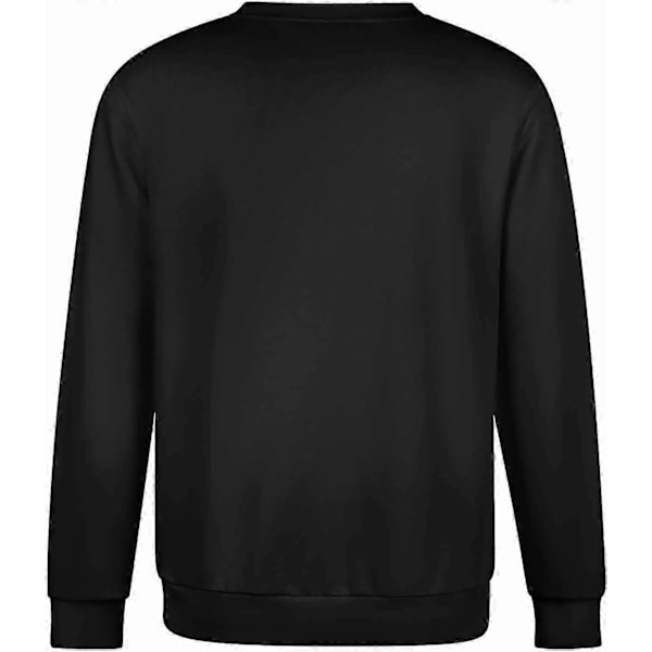 Turbonegro '30-årsjubileum' Långärmad Crewneck 100% Bomull Pullover Unisex Sweatshirts Svart Hög kvalitet släta linjer 3XL