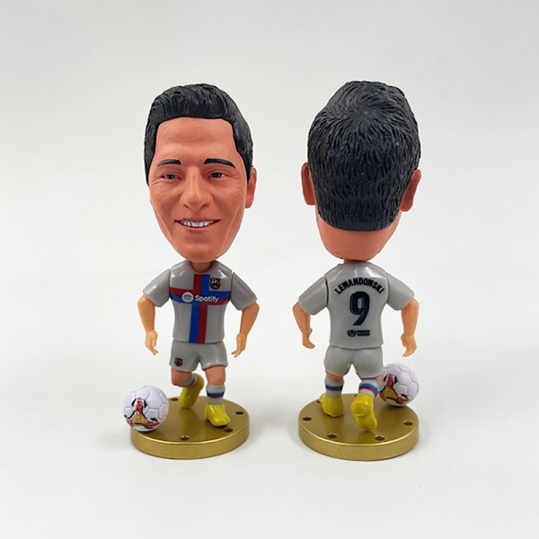 Fodboldfan Real Madrid Paris Dukke Model Valentinsdagsgave Lewandowski Lewandowski