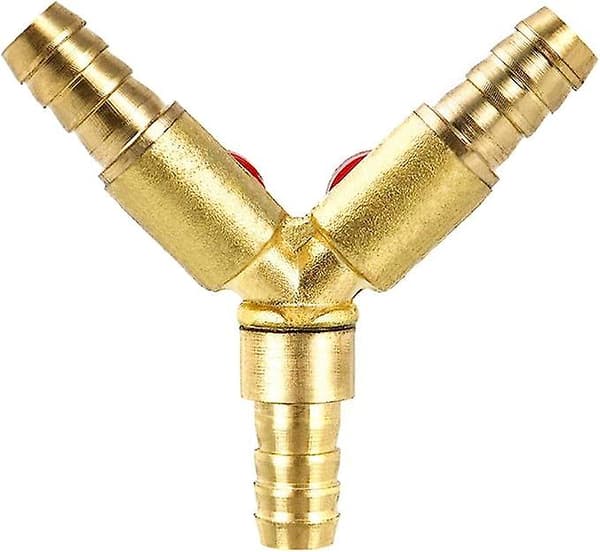 Way Diverter Slangekobling Messing Sink Legering 10mm 1 stk