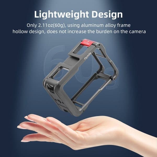 Beskyttelsesetui til Full Frame-kamerabur til Action 4 og Action 3 til stativ