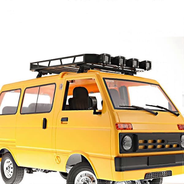 RC-auton kattoteline 4 LED-valolla