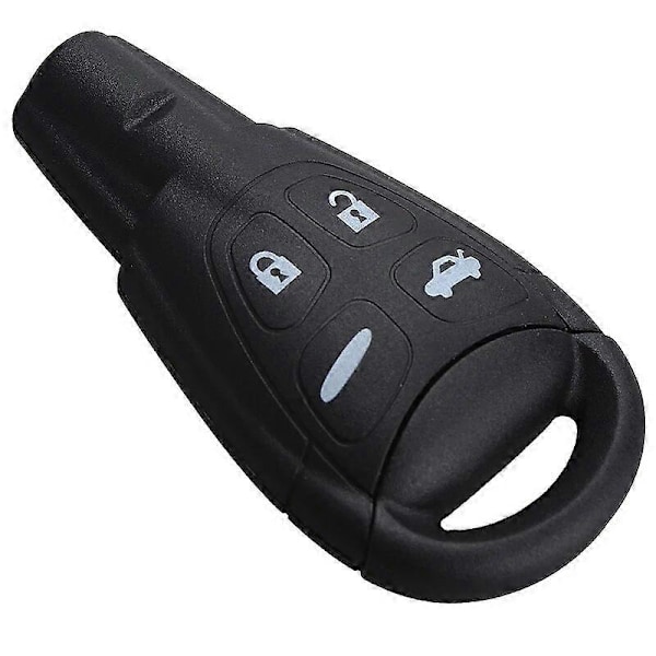 Kuuma 4-painikkeinen kauko-ohjaimen avaimenperäkotelo avaimenaihio SAAB 9-3 93 2003 2004 2005 2006 2007 2008 2009 automallin avainkotelolle