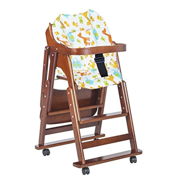 Setetrekk for barnestol, dyremotiv, pustende Red giraffe