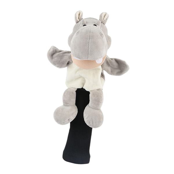 Golfklubbhodebeskyttelse for tre-driver og langvarig Grey Hippo