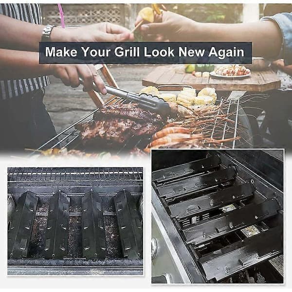 3-pak Varmediffusor Tilbehør til Gasgrill (37 cm)