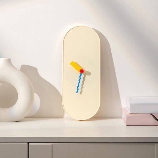 Tyst batteridriven väggklocka – modern – vardagsrum/sovrum/kök – modern eldstadsdekor