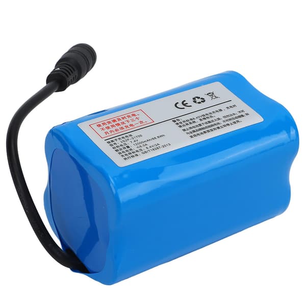 RC Foderbåd Batteri 12000mAh 7.4V Genopladeligt Lithium Batteri Høj Hastighed Speedbåd Batteri Solid Normal