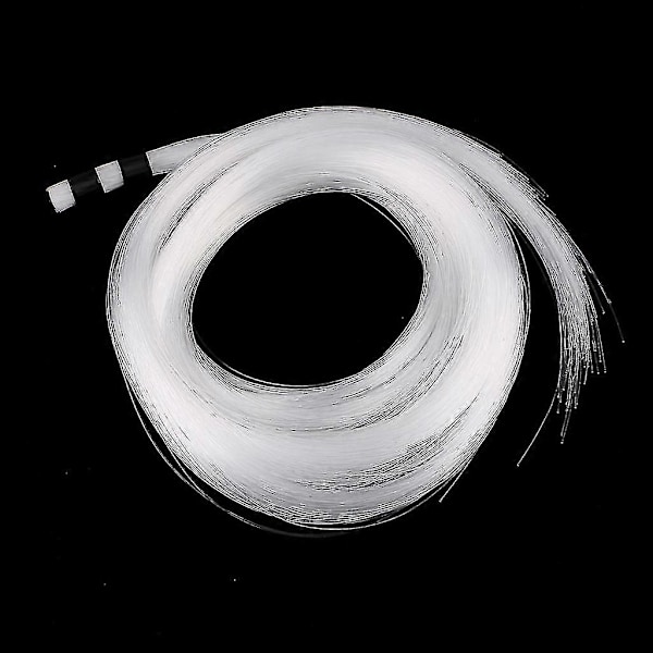 0,75 mm 2 m Mma Plastik End Glow Optisk Fiber Til Hjemmebar Dekoration 300 stk 12