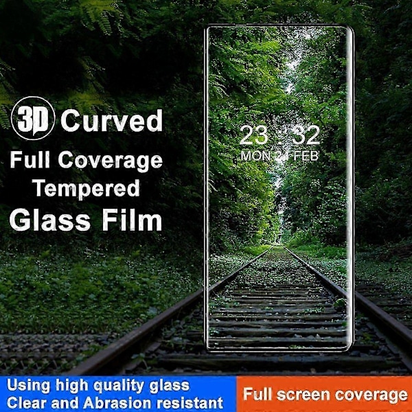 Skärmskydd i härdat glas för Honor Magic V3 5G/Magic Vs3 5G, heltäckande, 3D-böjda kanter