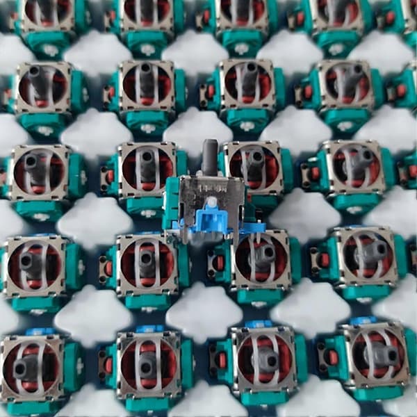 10 STK 3D Joystick Potentiometer til Game Controller Vibrerende Joystick Reparationsdele Green