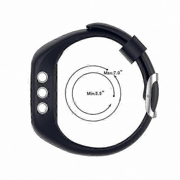 Silikone Urrem til Polar A300 - Blød og Holdbar Udskiftningsrem til Smartwatch White