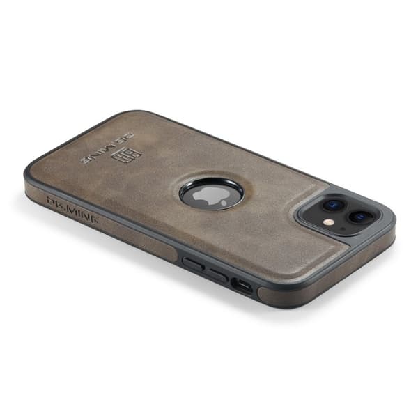 DG.MING Mobilcover til iPhone 11 PU Læder Coated PC+TPU - Brun