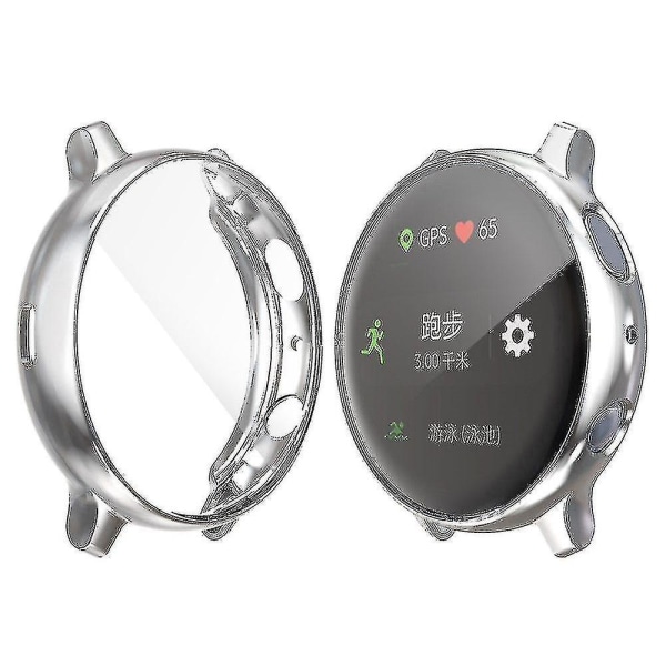 All-around Silver TPU case för Samsung Galaxy Watch Active2 44mm