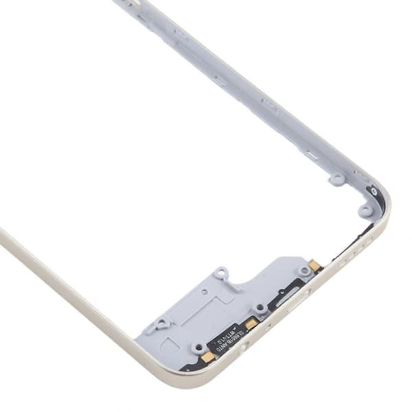 Til Realme C53 4G RMX3760 Mellemramme Bezel Plade Gold