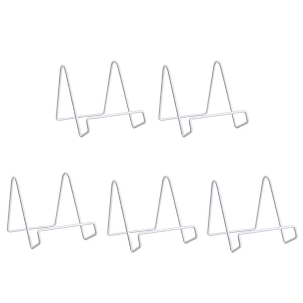 5-pack Tallriksställ Bildramställ VIT LITEN VIT WHITE SMALL