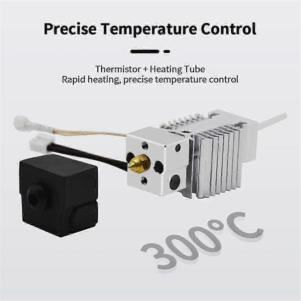 För Ender 3 V3 SE Hotend Kit för Creality Ender 3 V3 SE 3D-skrivare Silver